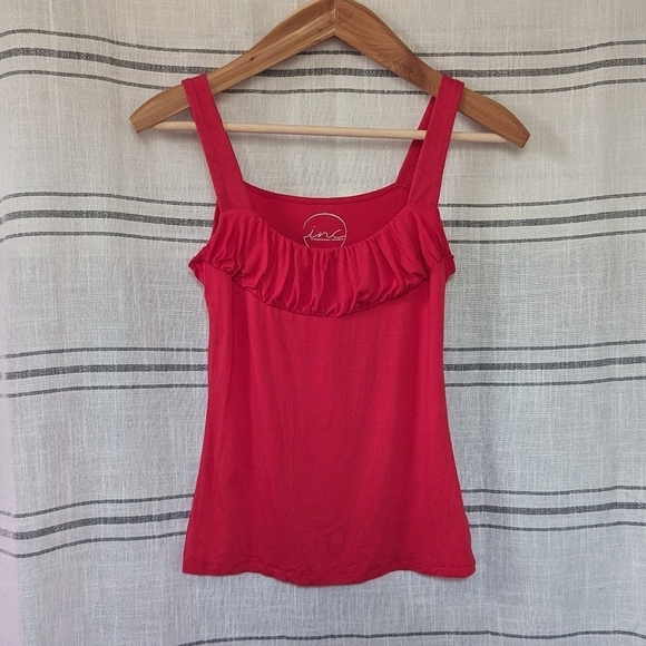 INC International Concepts Tops - Y2K‎ INC Gathered Tank Top
